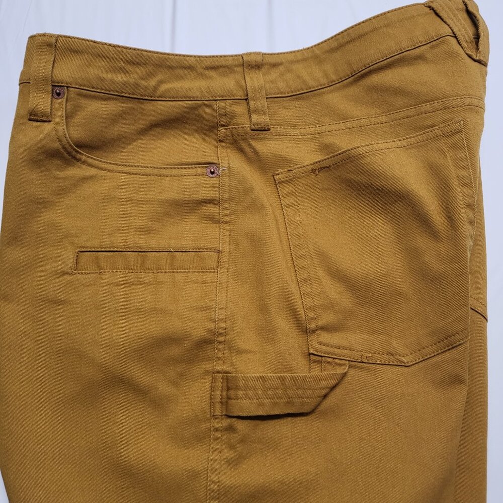 Brixton Mens Carpenter Shorts Size 29 (31" Waist ) Relaxed Chino Utility Stretch - Picture 8 of 14